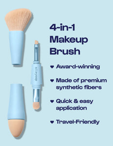 Alleyoop Multi-Tasker 4-in-1 Makeup Brush