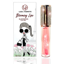 Load image into Gallery viewer, Lucie + Pompette Blooming Lips Plumping Lip Oil
