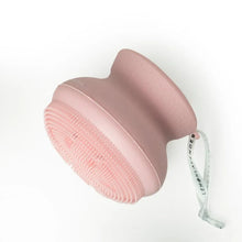 Load image into Gallery viewer, Lemon Lavender Lather Me Up Silicone Shower Brush
