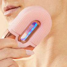 Load image into Gallery viewer, Skin Gym Tilka Silicone Cleansing Brush with LED
