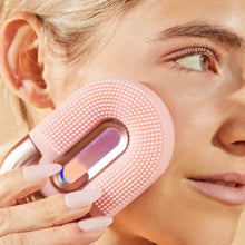 Load image into Gallery viewer, Skin Gym Tilka Silicone Cleansing Brush with LED
